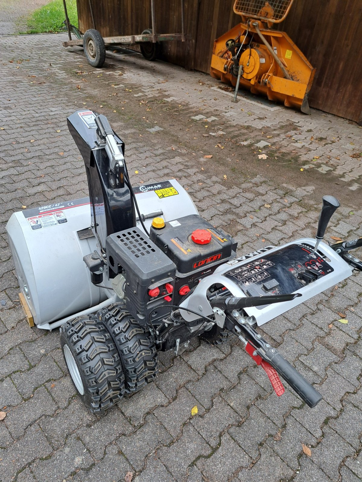 Schneefräse Türe ait Lumag SFR110PR, Gebrauchtmaschine içinde Ottenhöfen (resim 2)