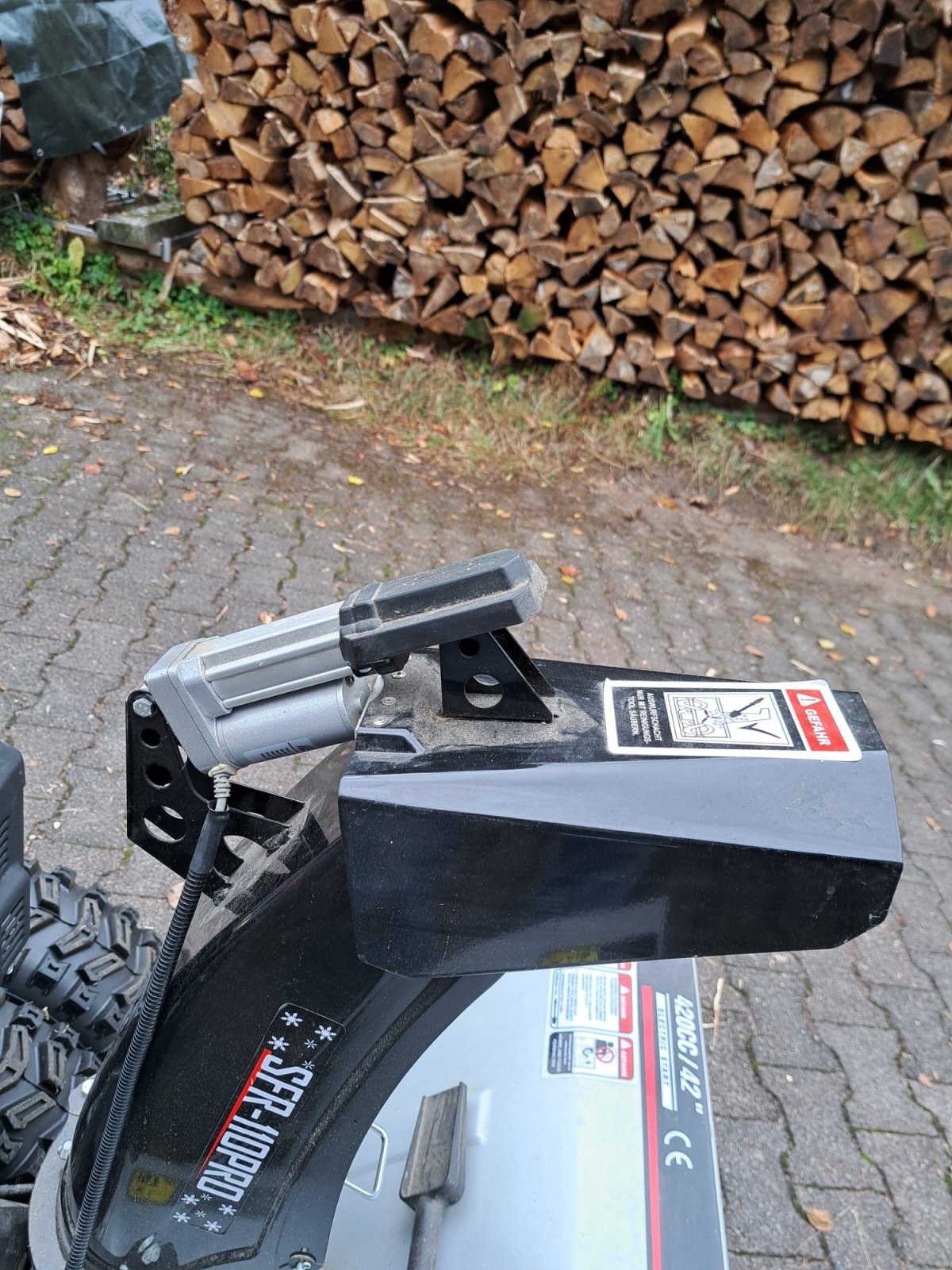 Schneefräse Türe ait Lumag SFR110PR, Gebrauchtmaschine içinde Ottenhöfen (resim 5)