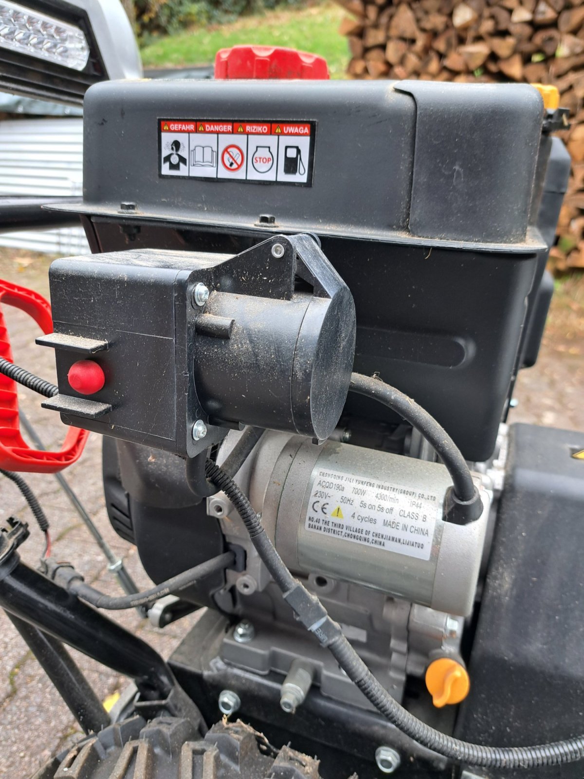 Schneefräse Türe ait Lumag SFR110PR, Gebrauchtmaschine içinde Ottenhöfen (resim 10)