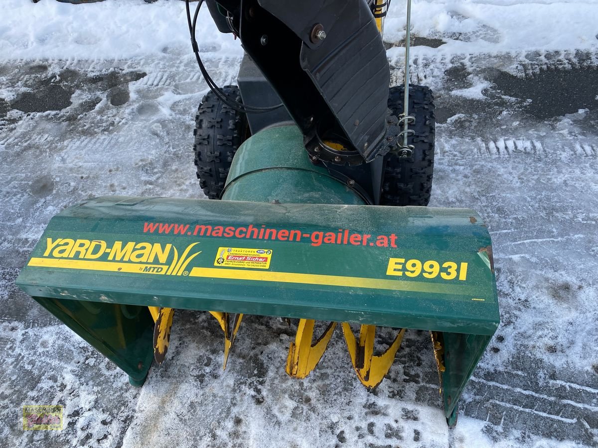 Schneefräse des Typs MTD-Motorgeräte E3931, Gebrauchtmaschine in Kötschach (Bild 7)