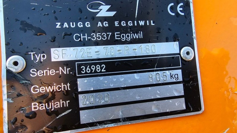 Schneefräse of the type Sonstige SF 27E-70-R-180, Gebrauchtmaschine in Altendorf (Picture 3)