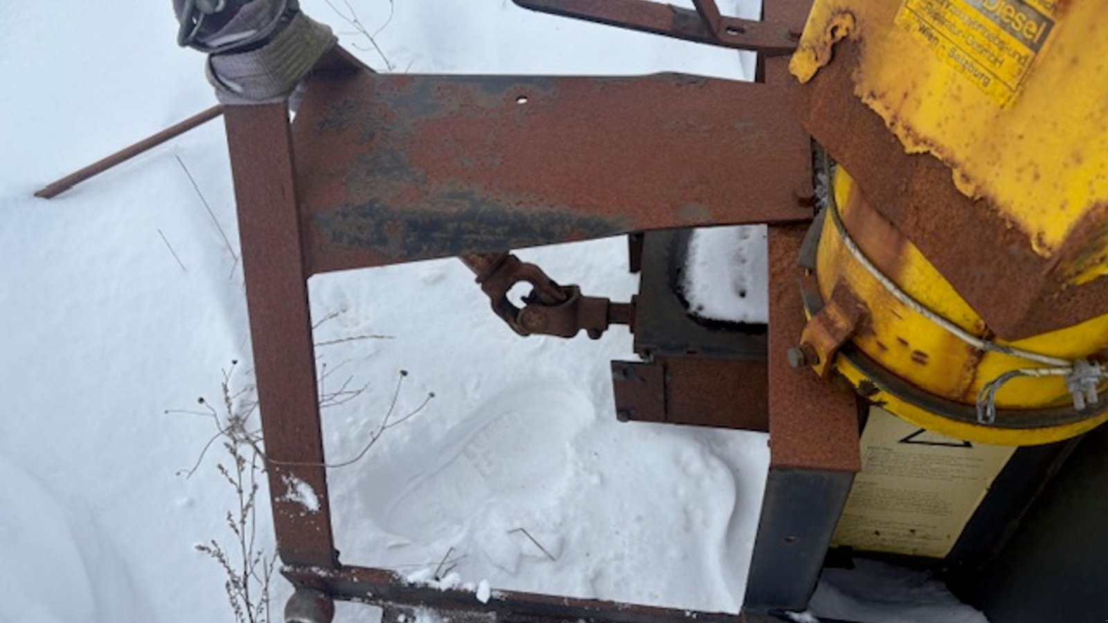 Schneefräse of the type Sonstige Sneslynge MED INDFØRINGSVALSE, Gebrauchtmaschine in Dronninglund (Picture 4)