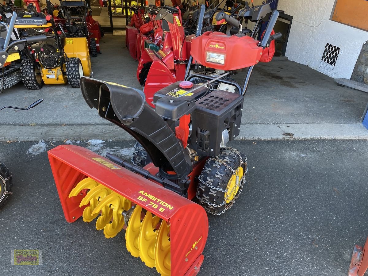 Schneefräse des Typs Sonstige Wolf Ambition 76 E, Gebrauchtmaschine in Kötschach (Bild 7)