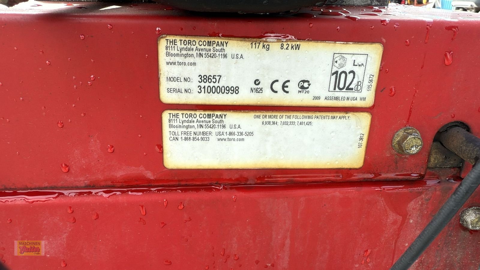 Schneefräse des Typs Toro PowerMax 1128 OHXE Schneefräse, Gebrauchtmaschine in Kötschach (Bild 9)