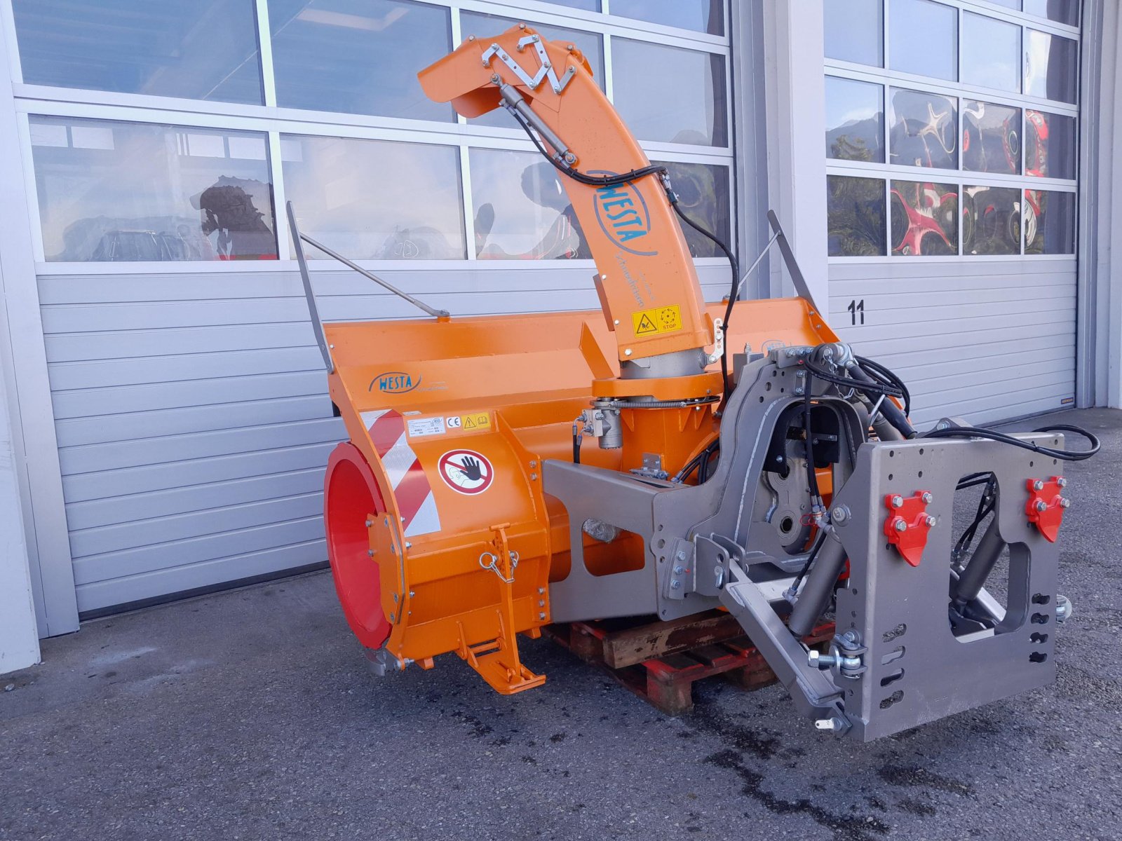 Schneefräse des Typs Westa Schneefräse, Neumaschine in Frastanz (Bild 5)