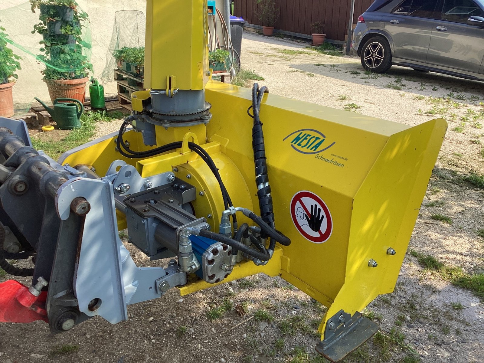 Schneefräse of the type Westa Schneefräse, Gebrauchtmaschine in Traunstein (Picture 2)