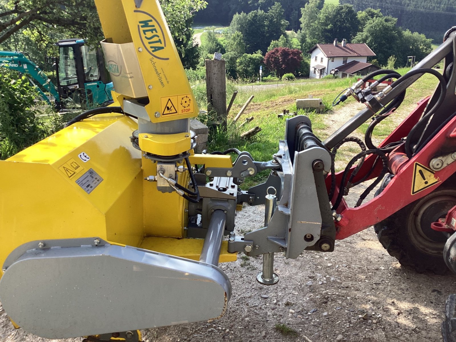 Schneefräse of the type Westa Schneefräse, Gebrauchtmaschine in Traunstein (Picture 3)