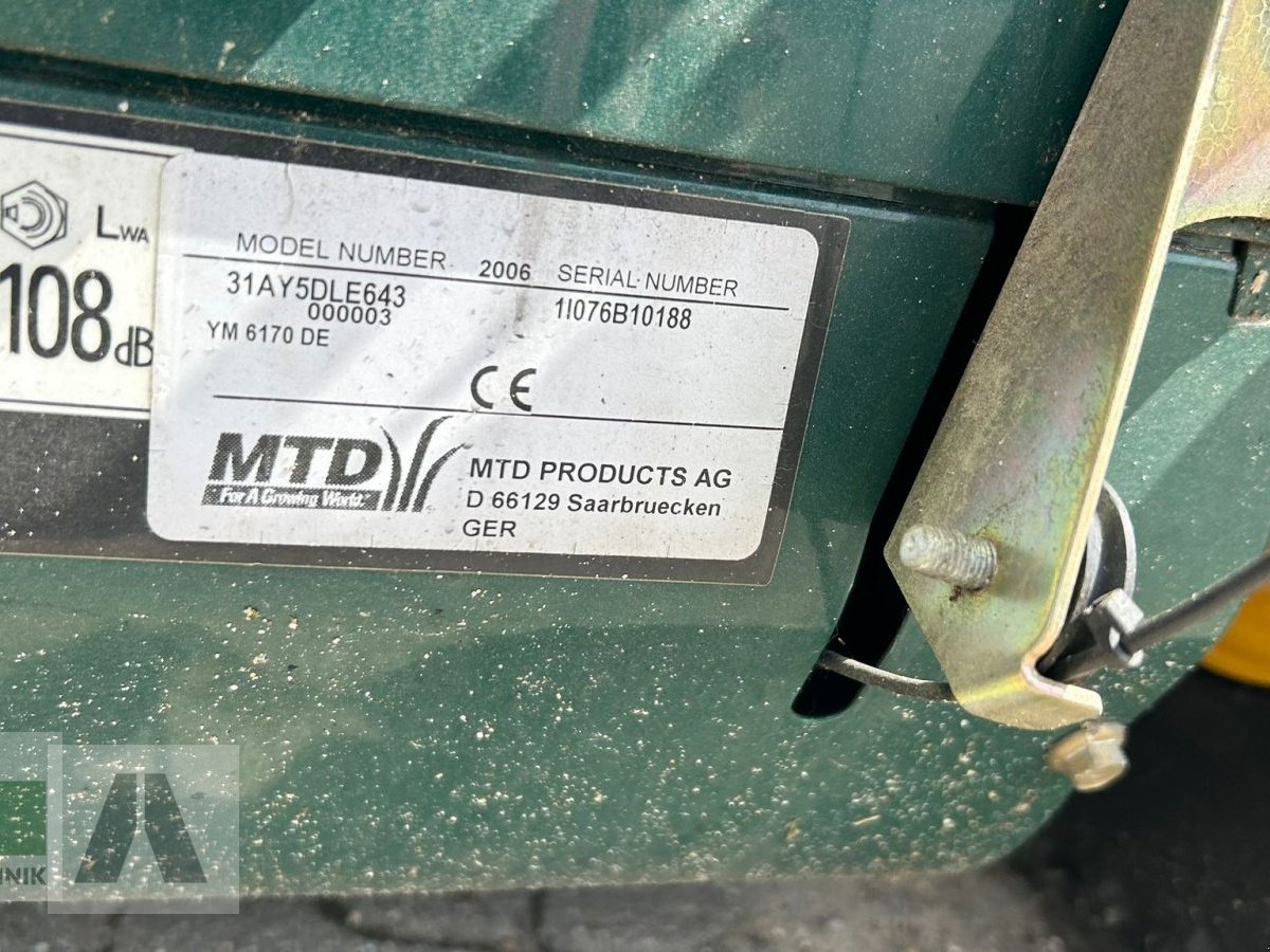 Schneefräse des Typs Yard-Man YM6170DE, Gebrauchtmaschine in Regensburg (Bild 8)