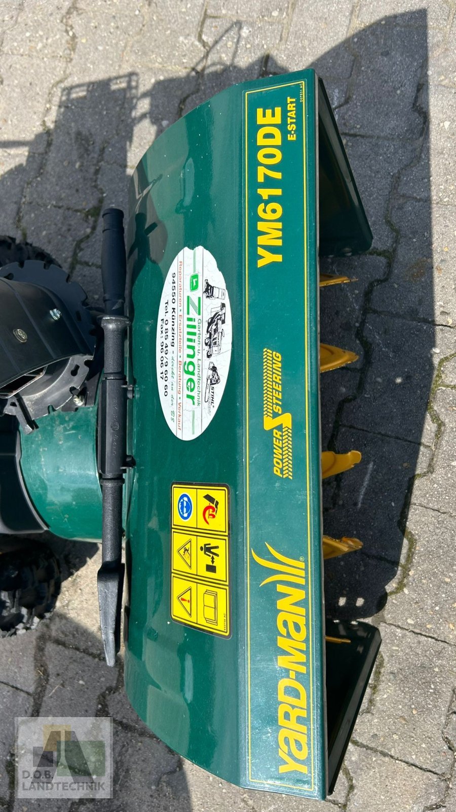 Schneefräse des Typs Yard-Man YM6170DE, Gebrauchtmaschine in Regensburg (Bild 6)