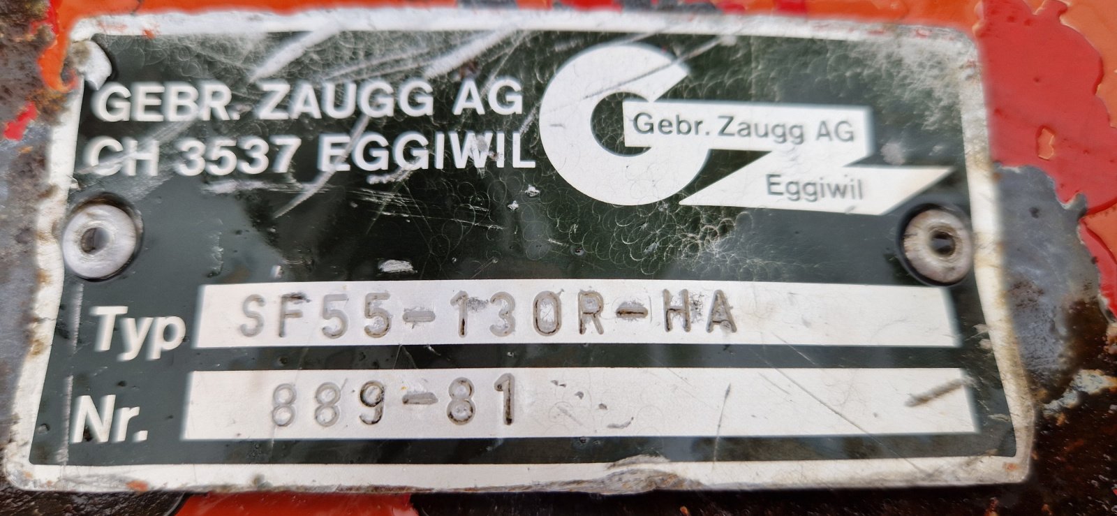 Schneefräse des Typs ZAUGG Zaugg-Westa, Gebrauchtmaschine in Allershausen (Bild 2)