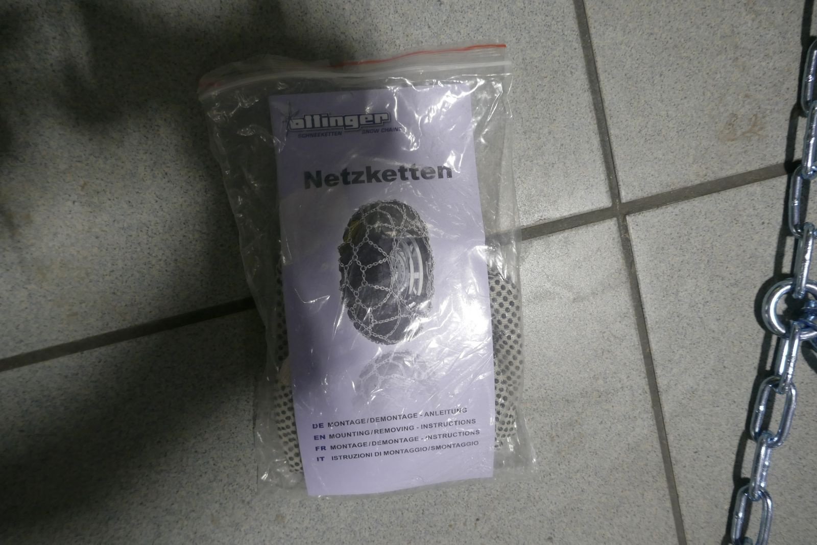 Schneekette des Typs Ottinger 31x15.50-15 Netzketten, Gebrauchtmaschine in Villach (Bild 4)