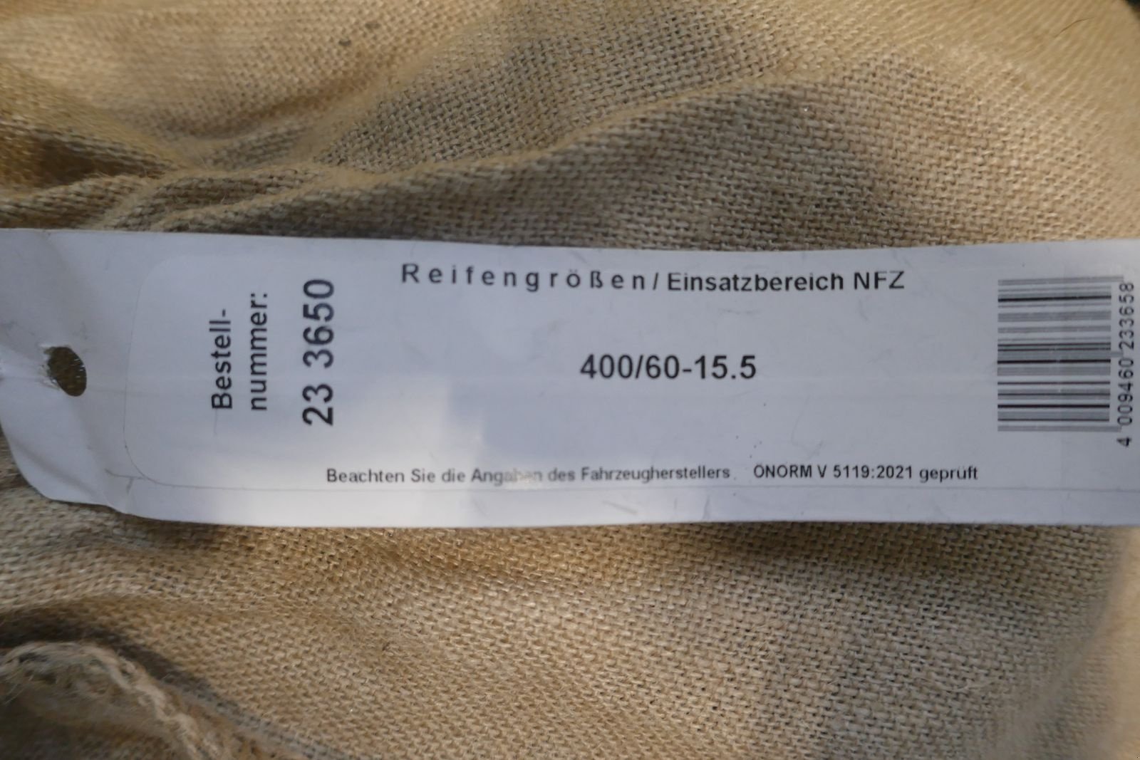 Schneekette za tip Ottinger 400/60-15.5 für Forstanhänger, Gebrauchtmaschine u Villach (Slika 4)