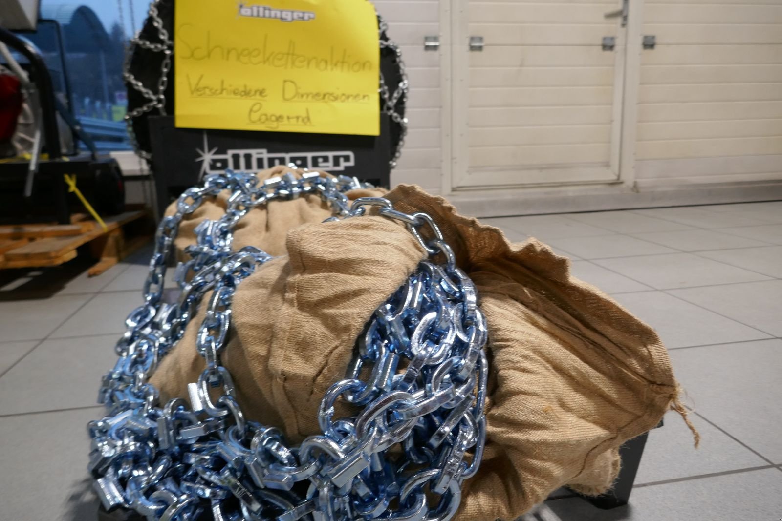 Schneekette типа Ottinger 480/65-28 verstärkt, Gebrauchtmaschine в Villach (Фотография 4)