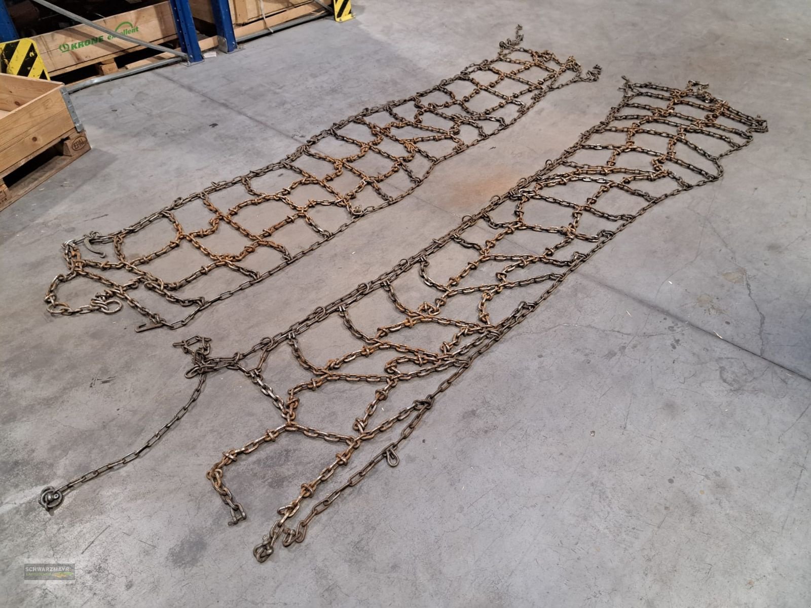 Schneekette Türe ait Pewag 540/65R24 Schneeketten, Gebrauchtmaschine içinde Gampern (resim 7)