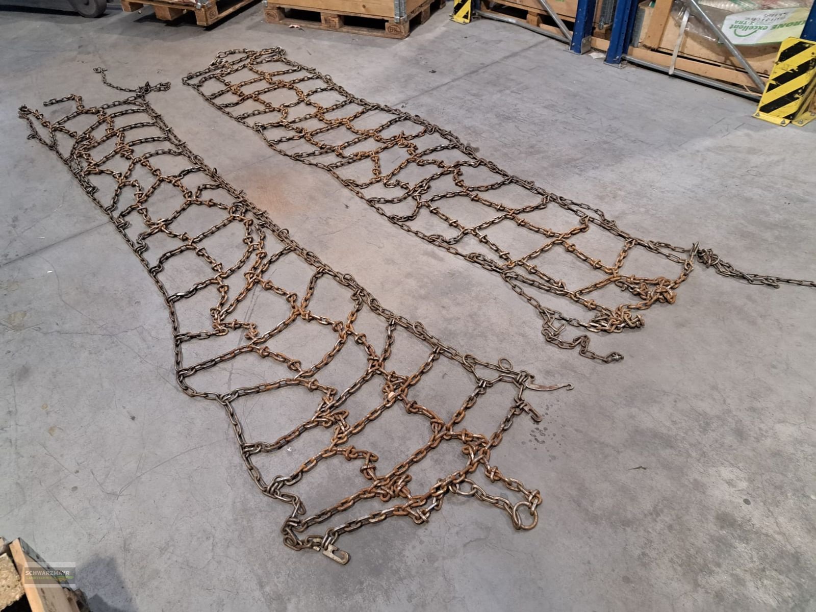 Schneekette Türe ait Pewag 540/65R24 Schneeketten, Gebrauchtmaschine içinde Gampern (resim 8)