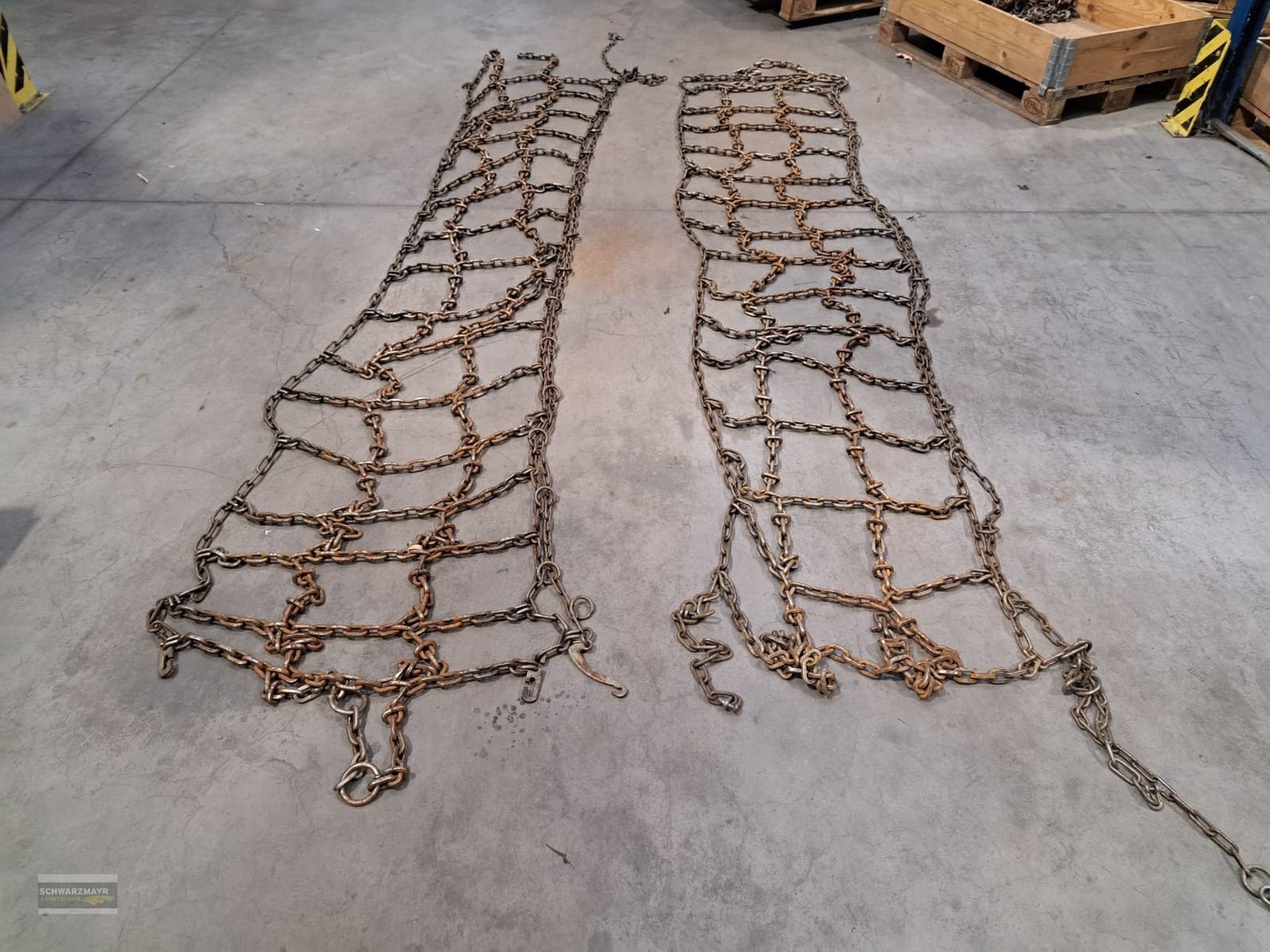 Schneekette Türe ait Pewag 540/65R24 Schneeketten, Gebrauchtmaschine içinde Gampern (resim 3)