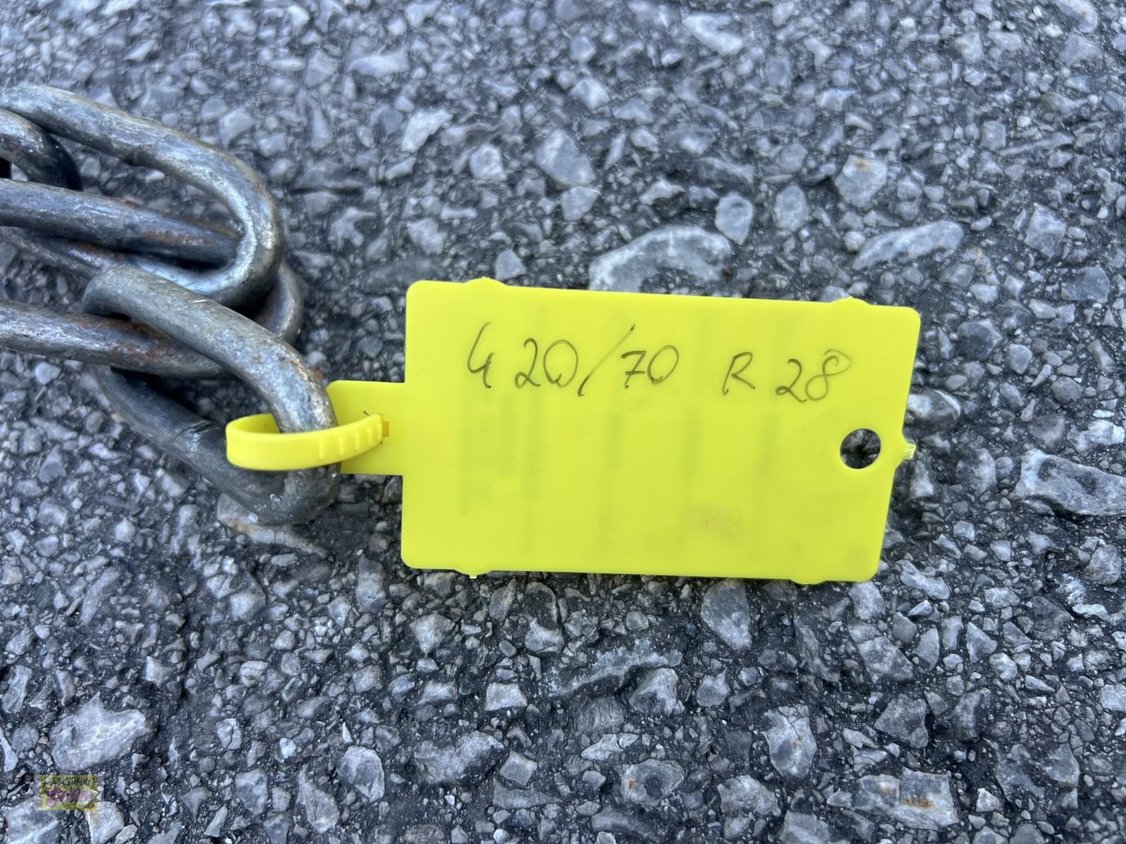 Schneekette of the type Pewag Doppelspurkette &#34;D 171 8&#34; zu 420/70-28, Gebrauchtmaschine in Kötschach (Picture 5)