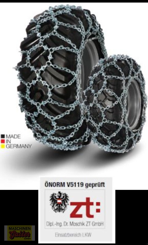 Schneekette of the type Rex Netz-Extrem-Ketten zu 550/45-22.5 , 560/45-22.5, Neumaschine in Kötschach (Picture 1)