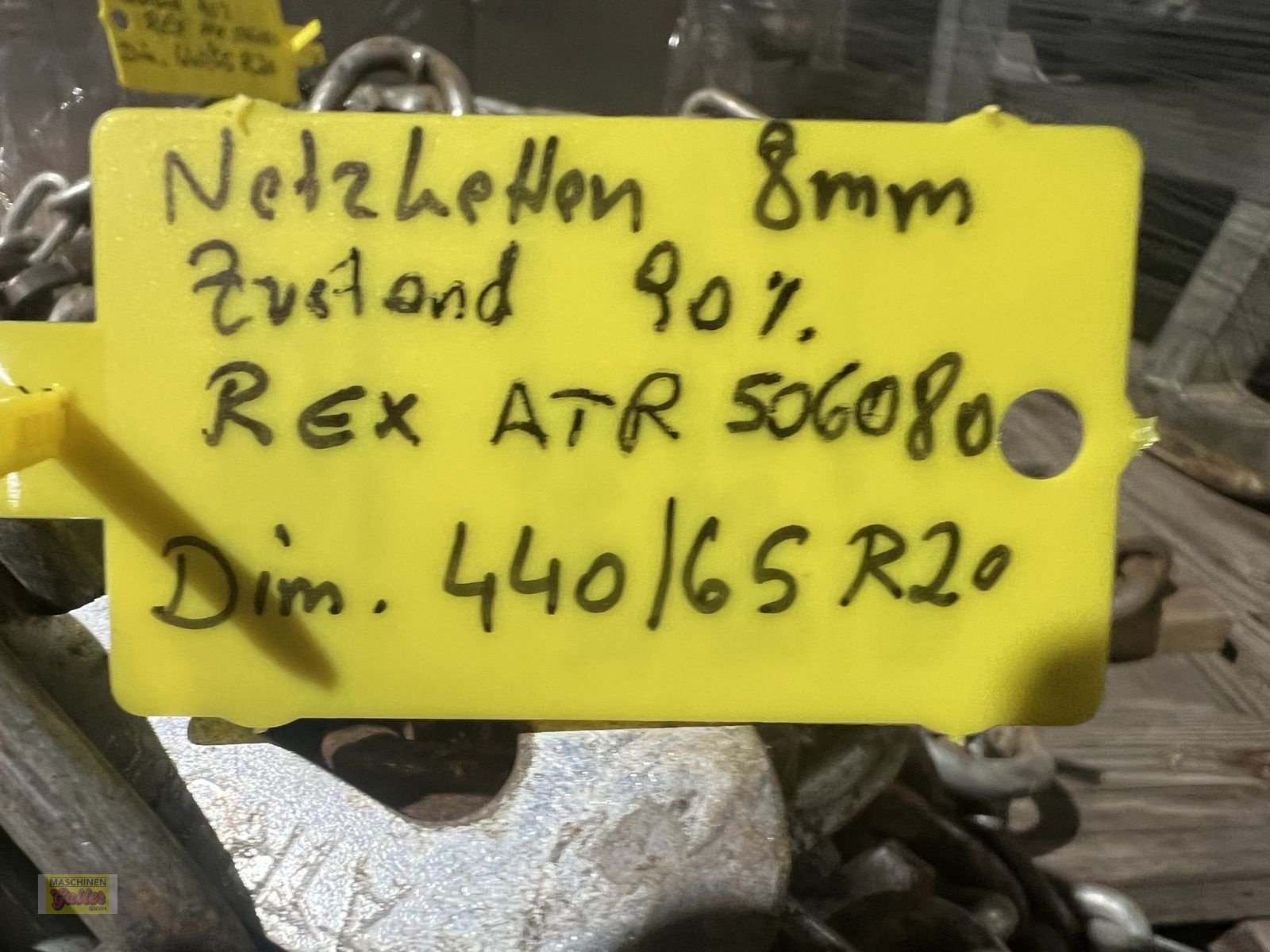 Schneekette of the type Rex Netzkette ATR506080 passend zu 440/65R20, Gebrauchtmaschine in Kötschach (Picture 7)