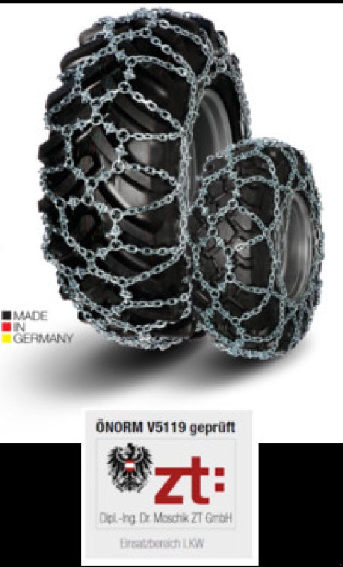 Schneekette of the type Rex SCHNEEKETTEN NETZ ATS 10mm, Neumaschine in Saalfelden (Picture 1)