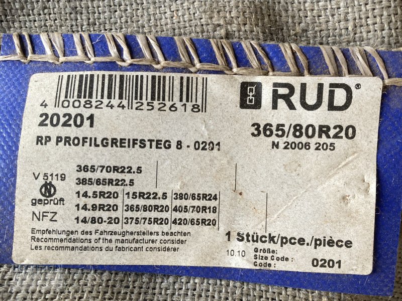Schneekette des Typs RUD Profilgreifsteg, Neumaschine in Heidelberg - Rohrbach Süd (Bild 1)