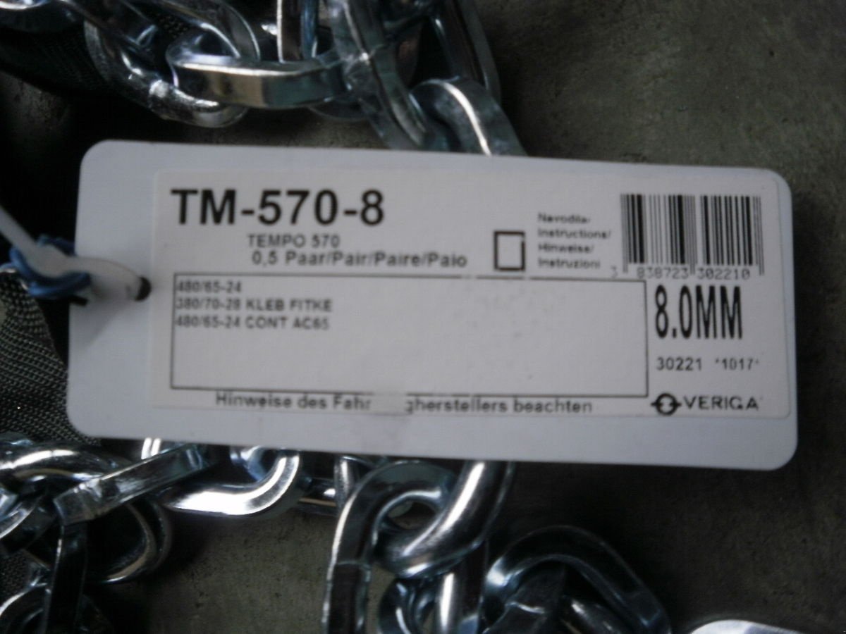 Schneekette of the type Sonstige 480/65- R24, Neumaschine in Grünbach (Picture 3)