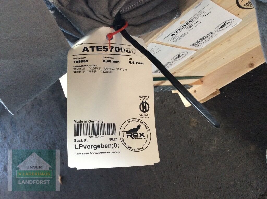 Schneekette typu Sonstige ATE480/65R24, Neumaschine v Kobenz bei Knittelfeld (Obrázek 7)