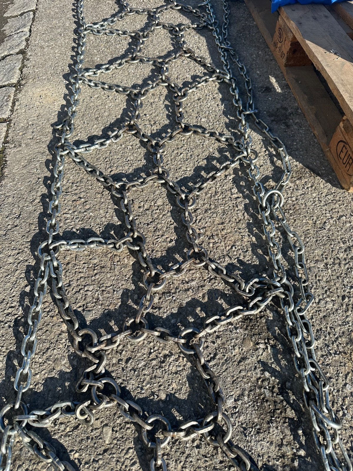 Schneekette a típus Veriga Netzkette Tempo 360/80R24 (360/80-24) 7mm, Gebrauchtmaschine ekkor: Rankweil (Kép 1)