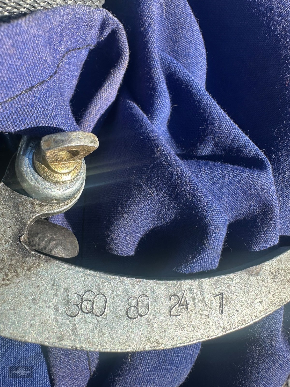 Schneekette a típus Veriga Netzkette Tempo 360/80R24 (360/80-24) 7mm, Gebrauchtmaschine ekkor: Rankweil (Kép 4)