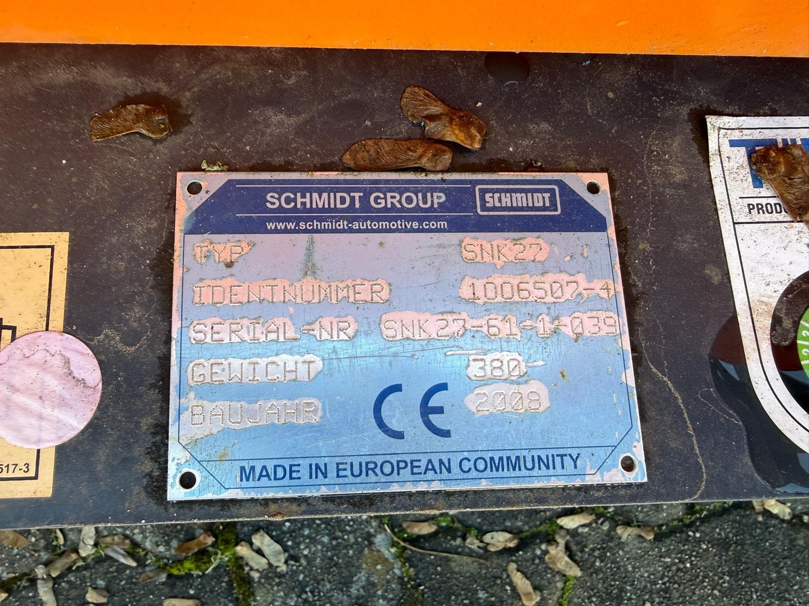 Schneepflug des Typs Aebi Schmidt SNK 27, Gebrauchtmaschine in Wiedemar (Bild 7)