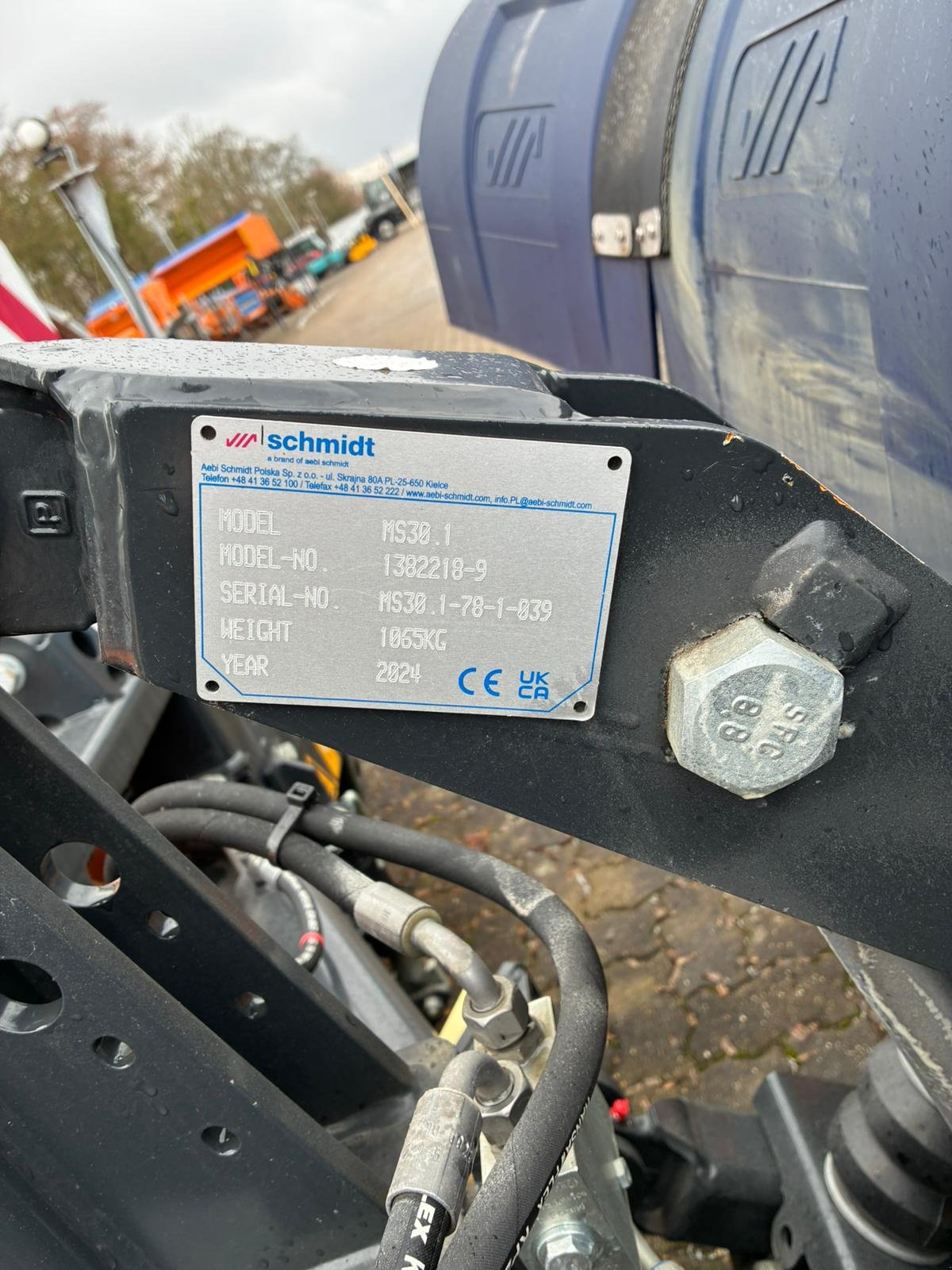 Schneepflug of the type Aebi Schmidt Tarron MS30.1, Neumaschine in Wiedemar (Picture 3)