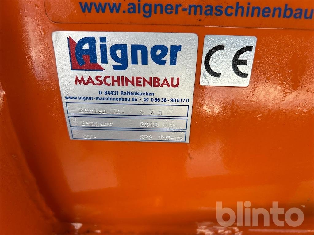 Schneepflug des Typs Aigner SRS- 180 TR, Gebrauchtmaschine in Düsseldorf (Bild 4)