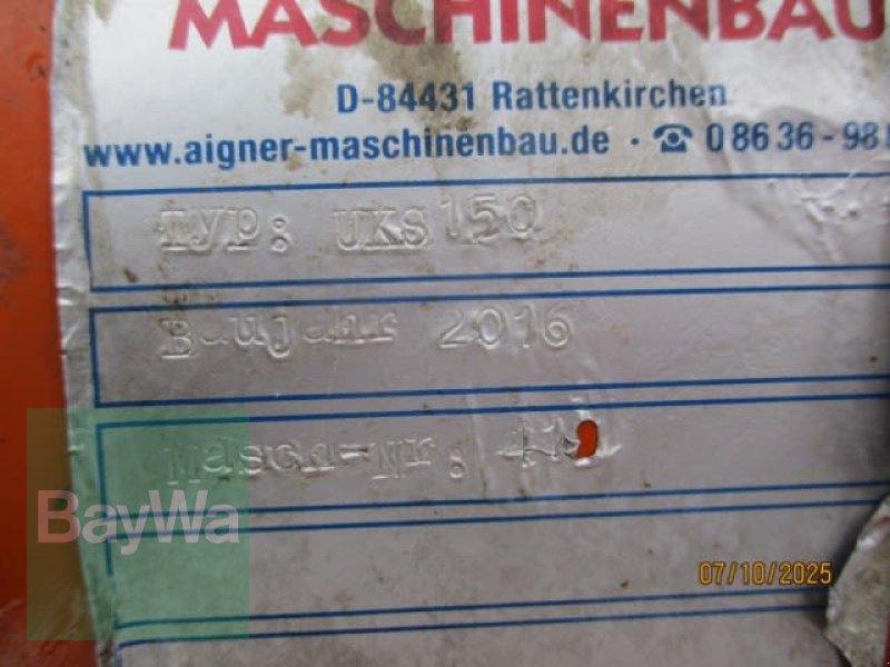 Schneepflug des Typs Aigner UKS 150, Gebrauchtmaschine in Schönau b.Tuntenhausen (Bild 6)