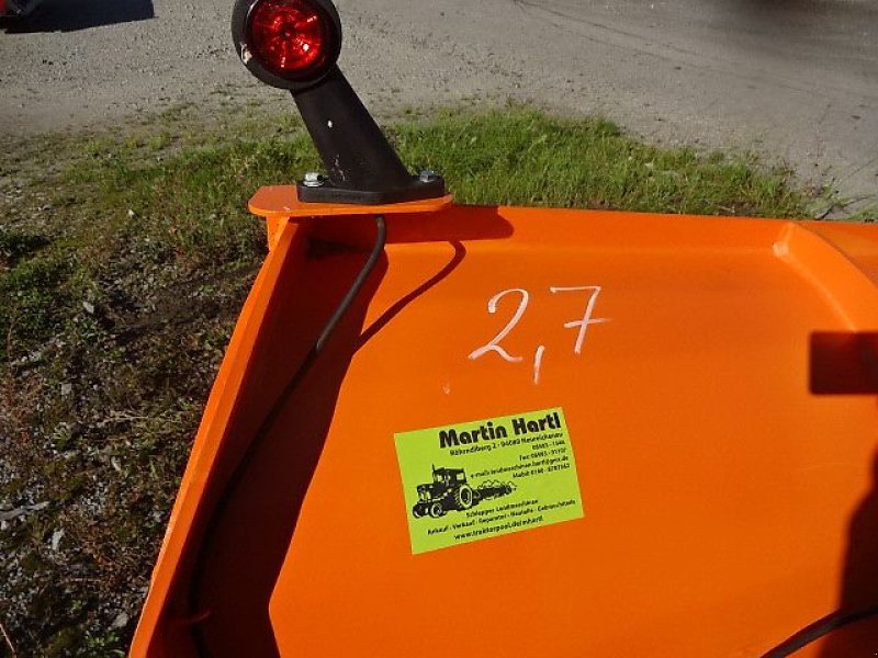 Schneepflug des Typs ALL IN ONE GmbH S P  - 270 - 2,7 Meter Varioschneepflug-stabile Ausführung- in verschiedenen Arbeitsbreiten  -  2,2 Meter 2,5 Meter- 2,7 Meter- 3 Meter- 3,3 Meter, Neumaschine in Neureichenau (Bild 16)