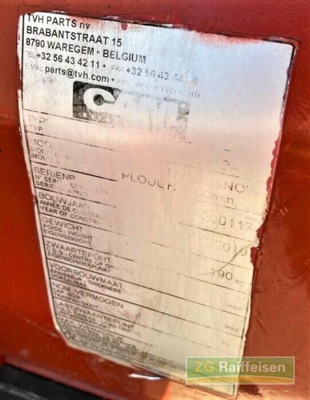 Schneepflug typu Baumaschinen Parts Schneefpflug, Gebrauchtmaschine v Bühl (Obrázek 5)