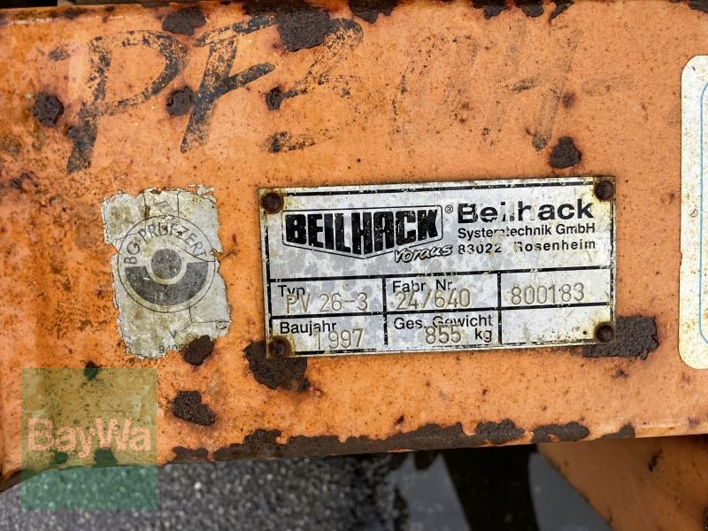 Schneepflug typu Beilhack PV 26-3, Gebrauchtmaschine w Waldkirchen (Zdjęcie 7)