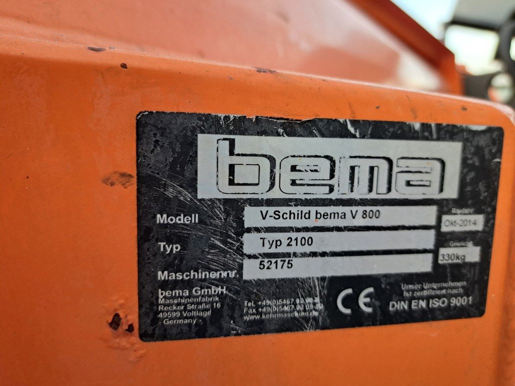 Schneepflug типа Bema 2100, Gebrauchtmaschine в Oetwil am See (Фотография 2)