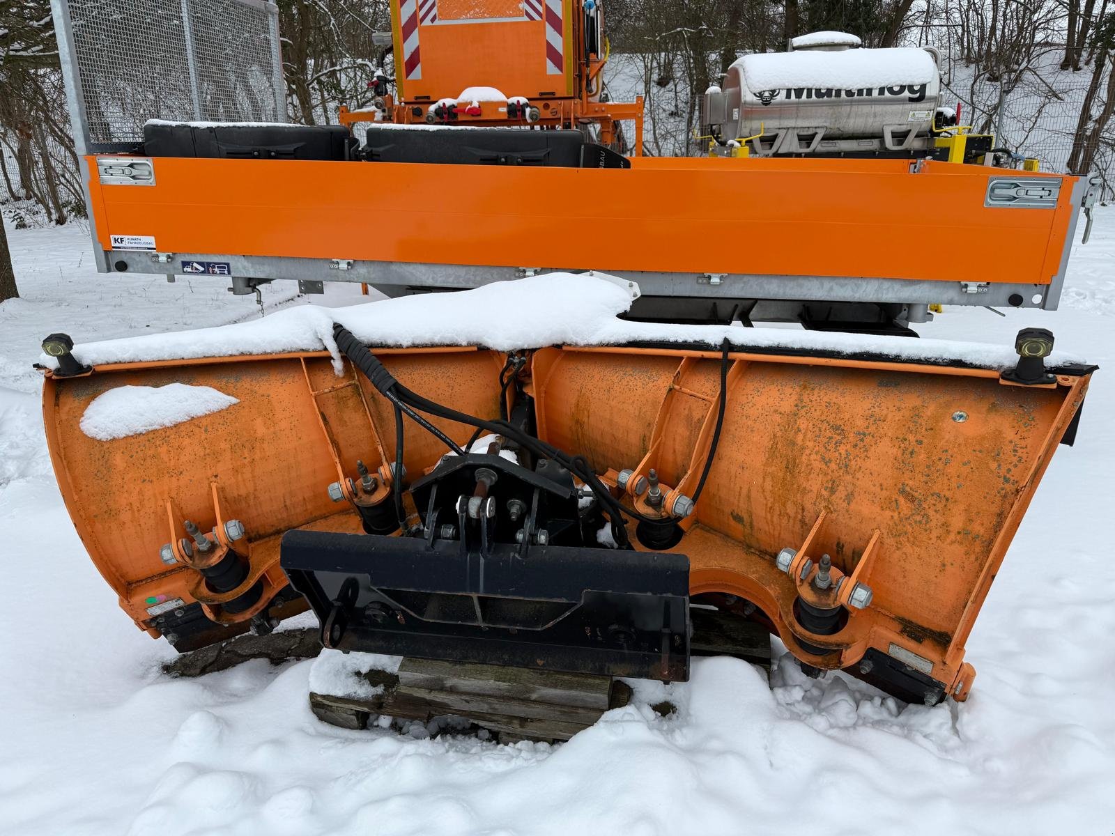 Schneepflug van het type Bucher VPG 240, Gebrauchtmaschine in Wiedemar (Foto 3)