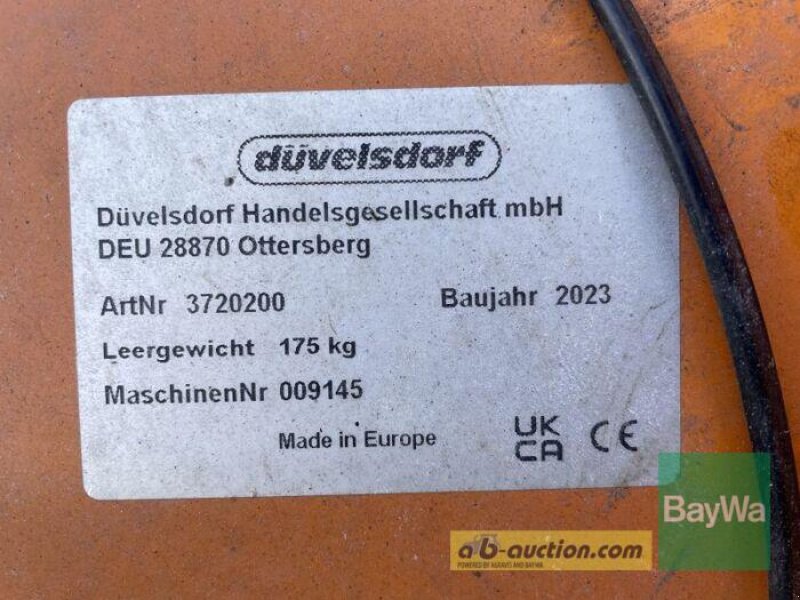 Schneepflug des Typs Düvelsdorf DSPK 2,00 M, Gebrauchtmaschine in Bamberg (Bild 8)