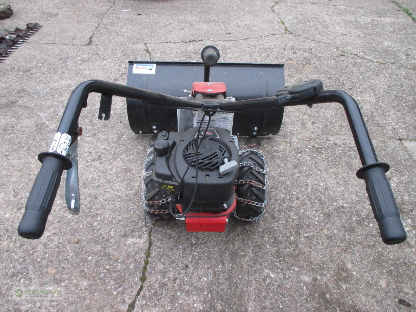 Schneepflug des Typs Eurosystems M 70 mit Schneeräumschild 85 cm u.Ketten, Gebrauchtmaschine in Feuchtwangen (Bild 4)