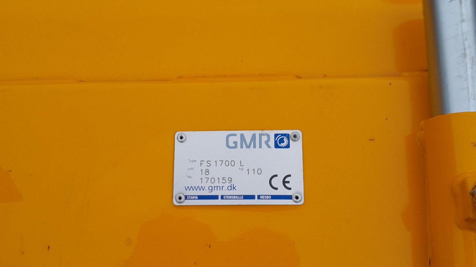 Schneepflug of the type GMR FS 1700L, Gebrauchtmaschine in Gudbjerg (Picture 3)