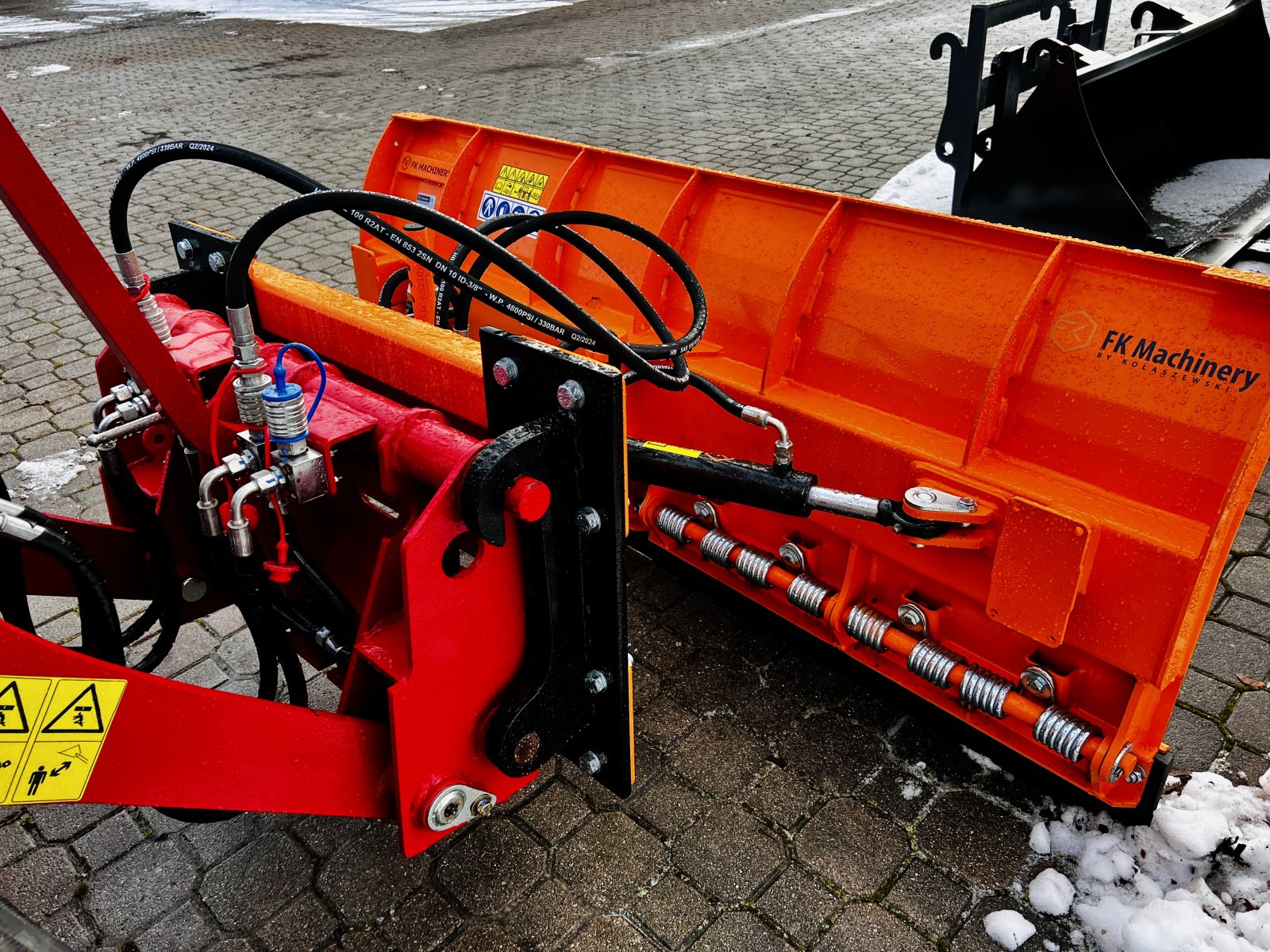 Schneepflug του τύπου H&R Schneeschild für verschiedene Radlader und andere Trägerfahrzeuge, Neumaschine σε Falkenberg (Φωτογραφία 4)