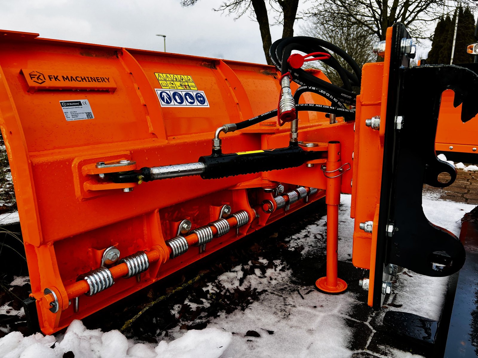 Schneepflug του τύπου H&R Schneeschild für verschiedene Radlader und andere Trägerfahrzeuge, Neumaschine σε Falkenberg (Φωτογραφία 5)