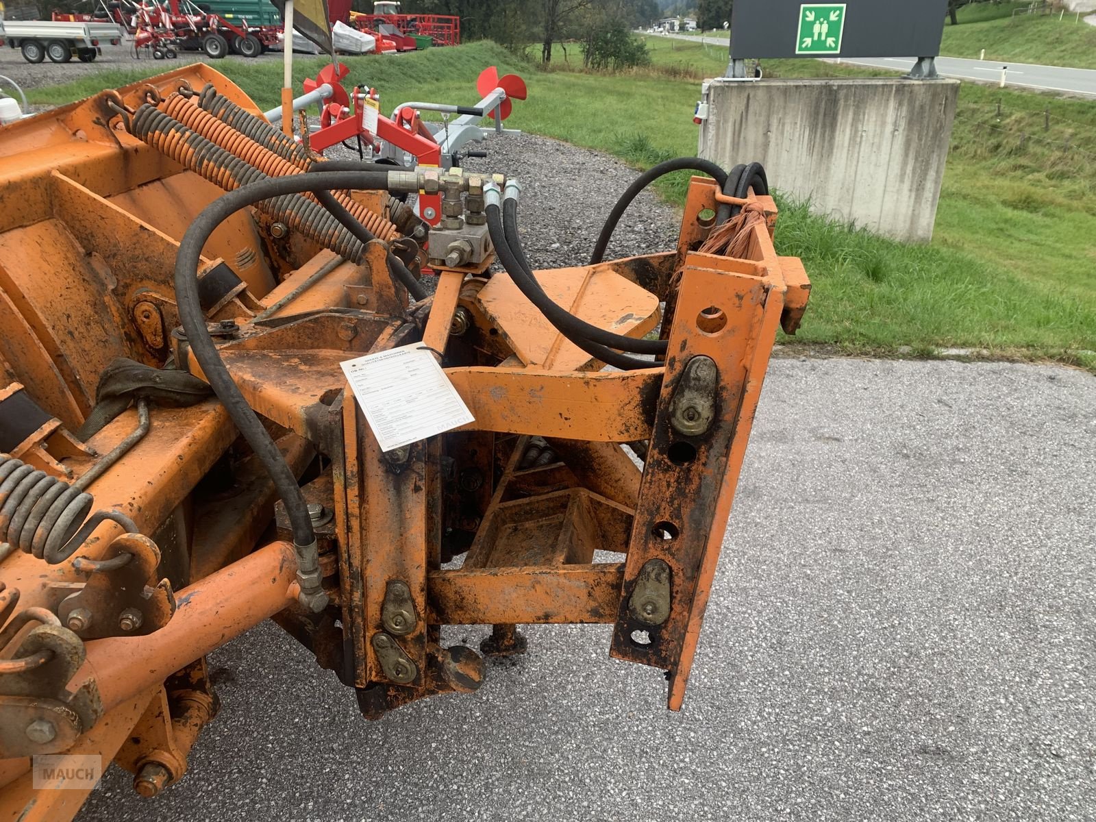 Schneepflug Türe ait Hauer Schneepflug SRS 2600, Gebrauchtmaschine içinde Eben (resim 11)