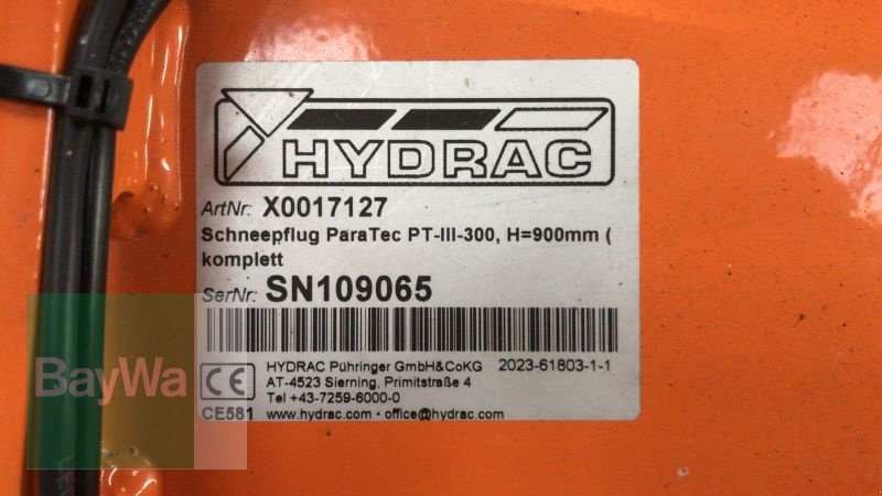Schneepflug του τύπου Hydrac PT-III-300 HYDRAC SCHNEEPFLUG, Gebrauchtmaschine σε Mindelheim (Φωτογραφία 12)