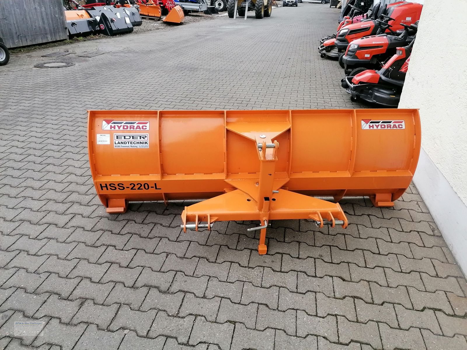 Schneepflug des Typs Hydrac Schneeschild 2,20 m, Gebrauchtmaschine in Obing (Bild 2)