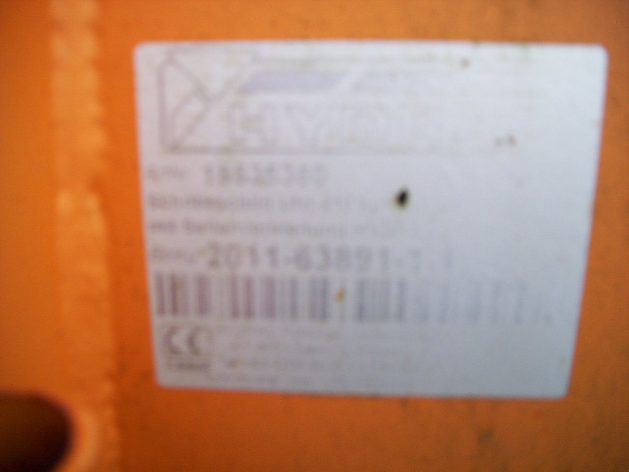 Schneepflug des Typs Hydrac Schwenkeinrichtung, Gebrauchtmaschine in Zorneding (Bild 3)