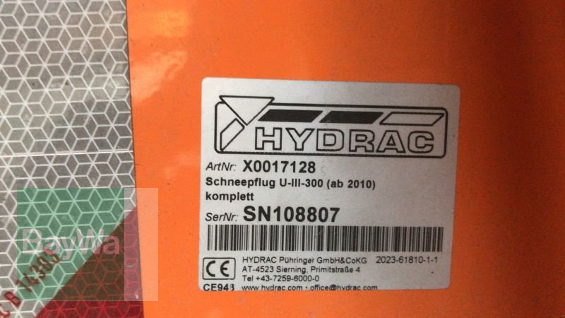 Schneepflug του τύπου Hydrac U-III-300 SCHNEEPFLUG, Gebrauchtmaschine σε Mindelheim (Φωτογραφία 13)