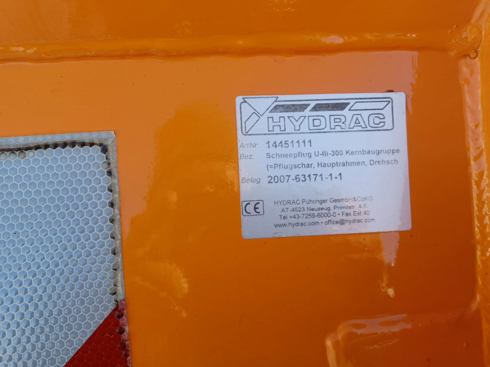 Schneepflug typu Hydrac U-III 300, Gebrauchtmaschine v Burgberg (Obrázek 5)