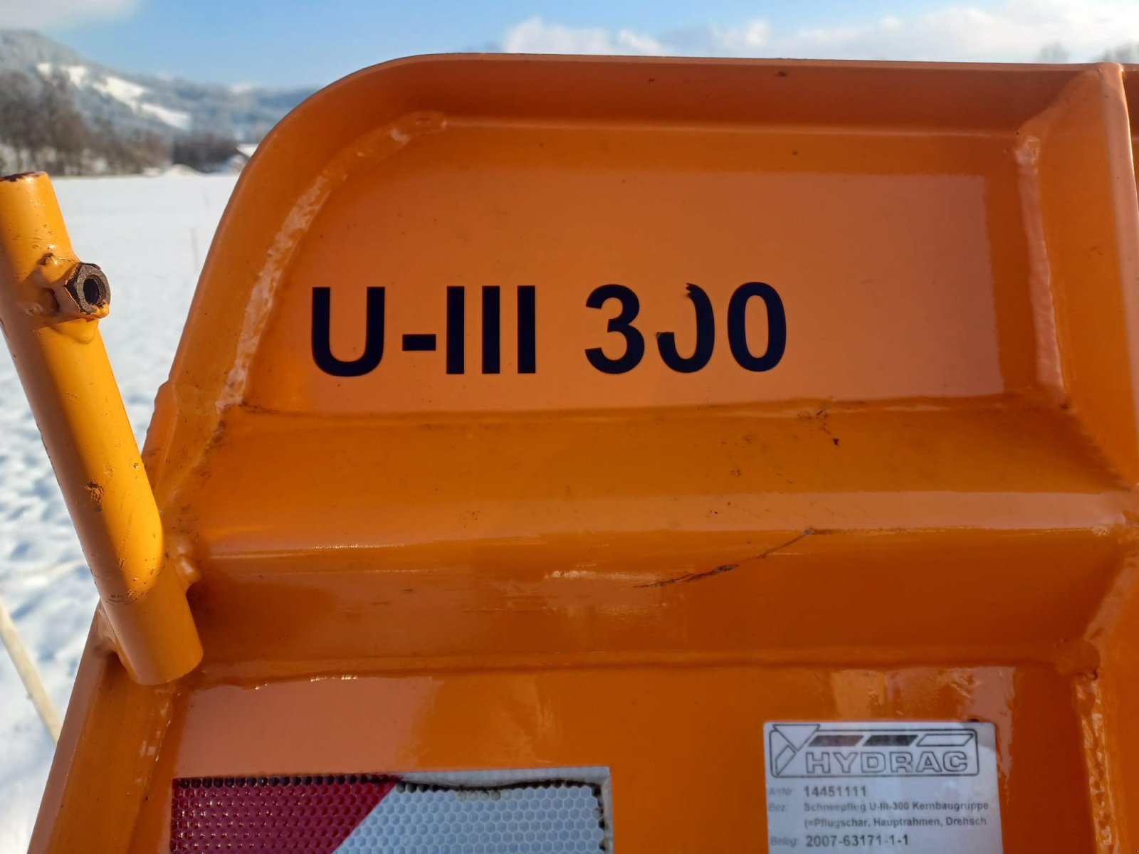 Schneepflug typu Hydrac U-III 300, Gebrauchtmaschine v Burgberg (Obrázek 6)
